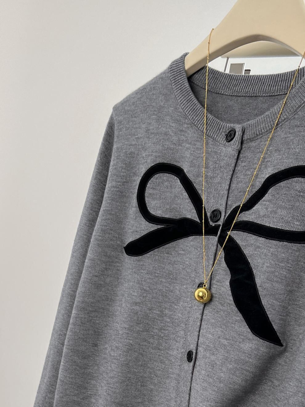【outer】ニットカーデ　M29284