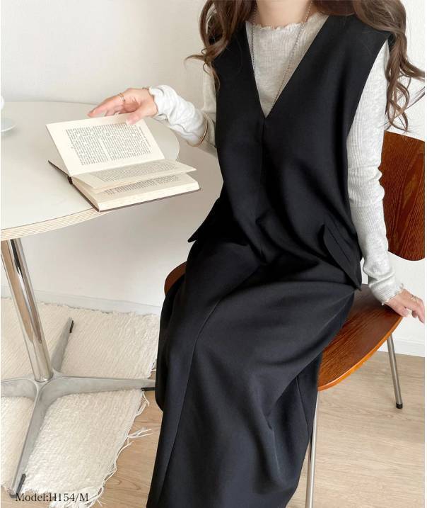 【dress】ベストワンピース　M26263