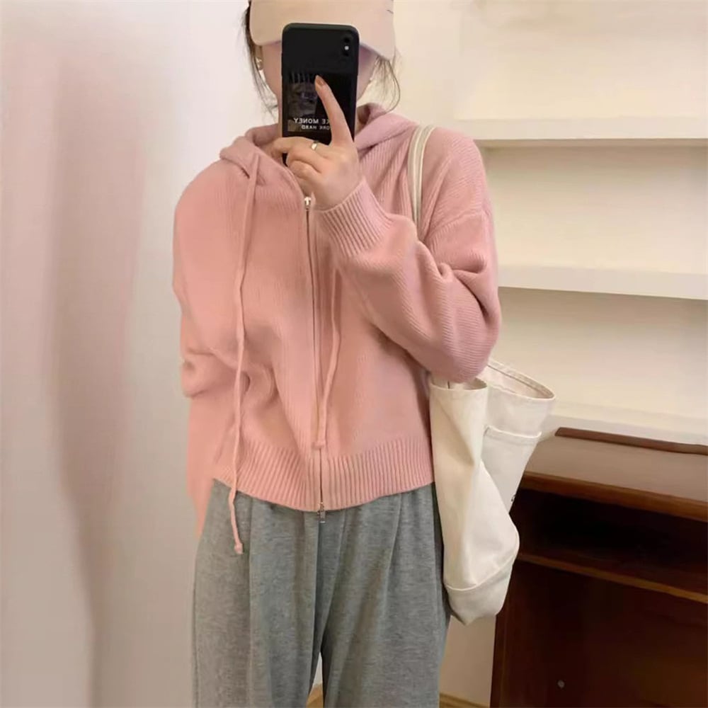 【outer】Wジップニットカーデ　M25963