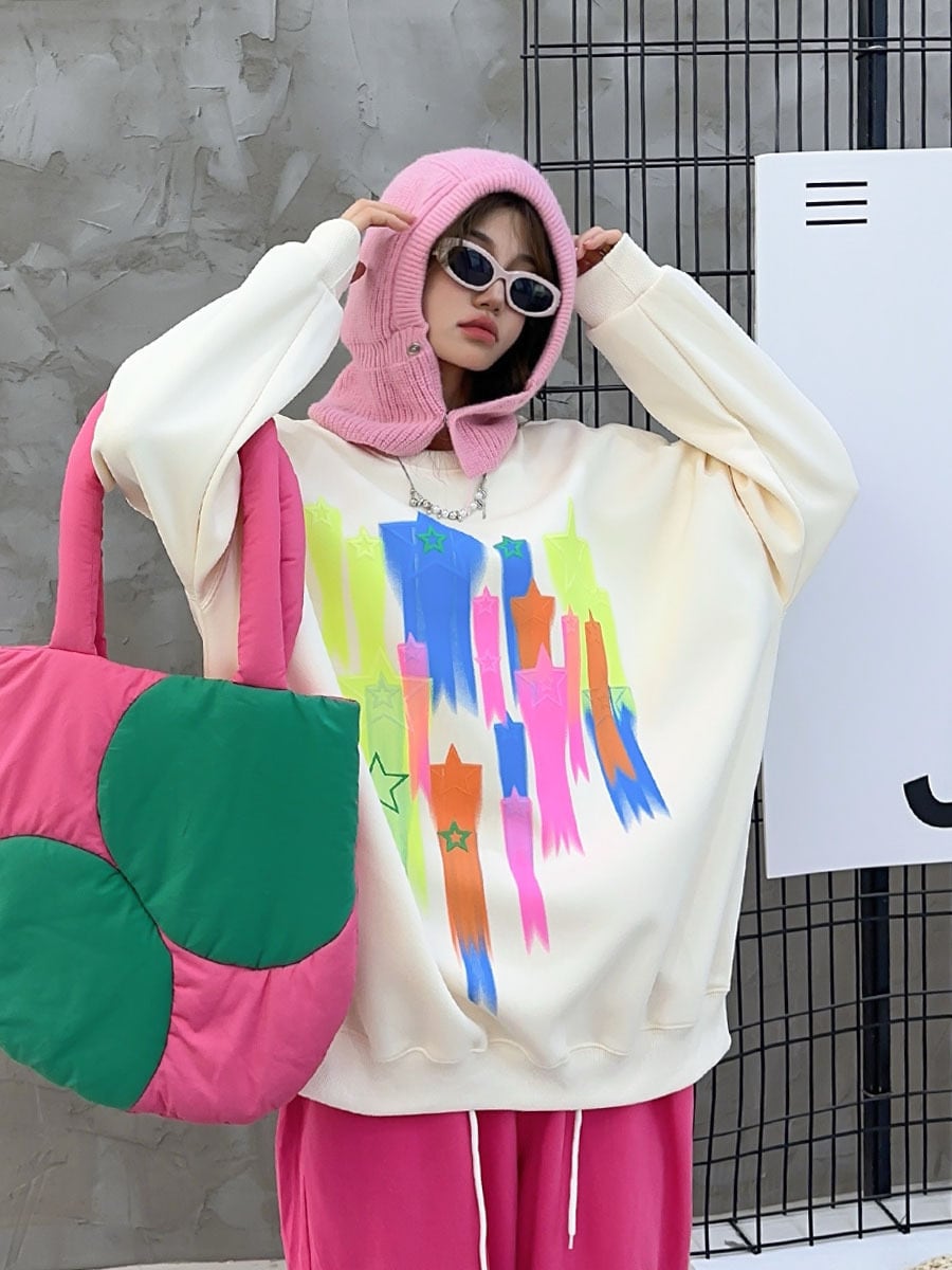 【tops】プリントプルオーバー　M25408