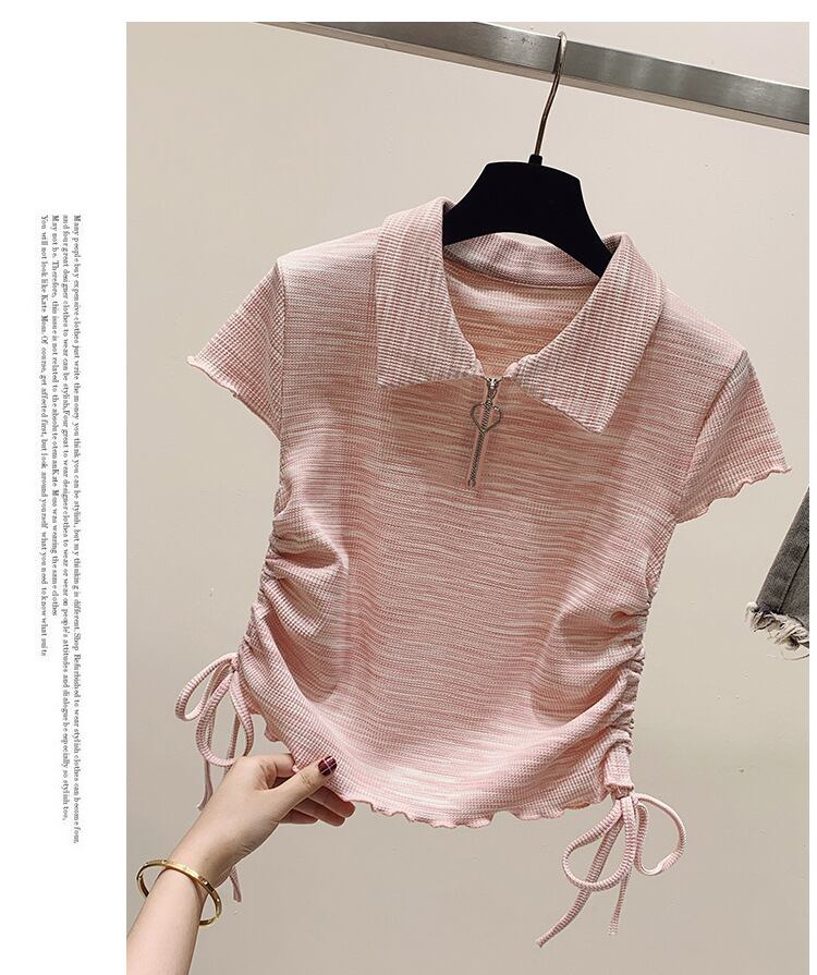 【tops】POLOネックTシャツG20675