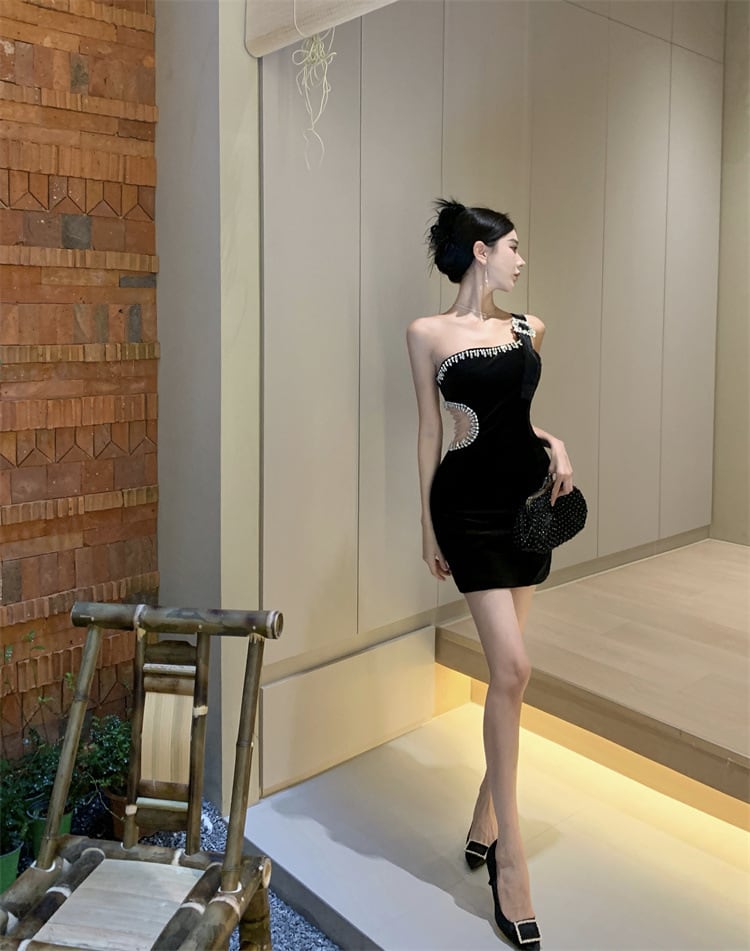 【dress】ビジューワンピース　M24967