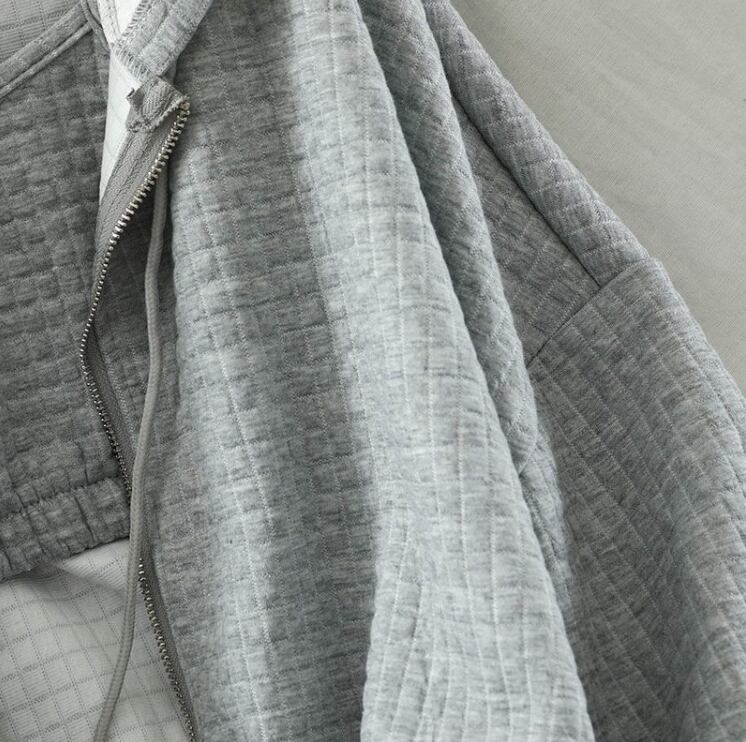 【set】韓流スタイル!気質満点カジュアルアウター+キャミソール+パンツ3点セット G2925