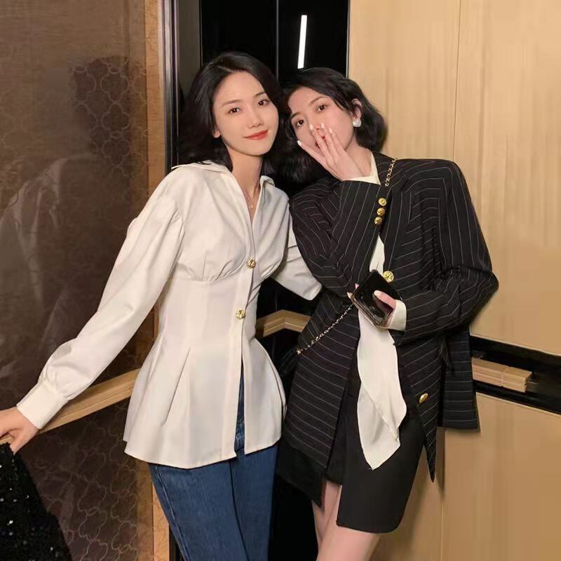 【tops】長袖ブラウスG20338