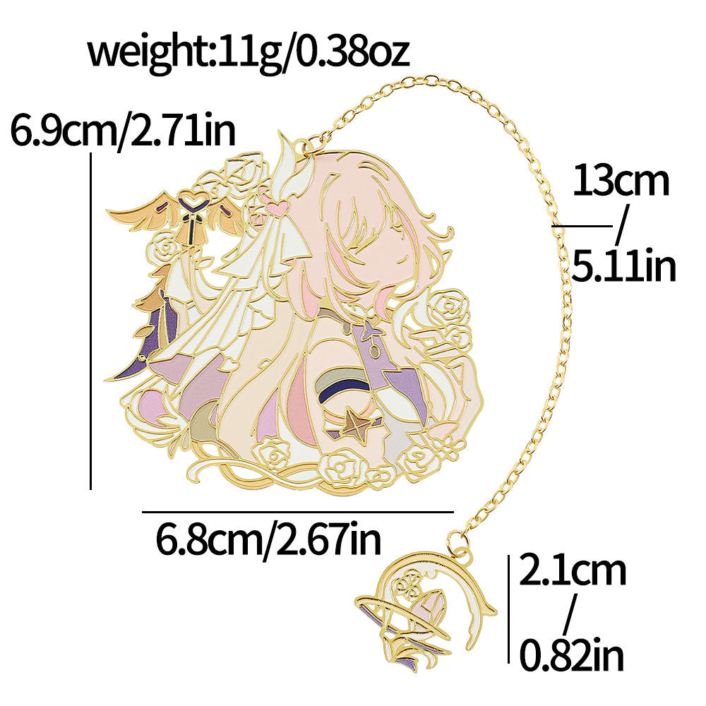 【GOODS】崩壊3rd エリシア 金属 しおり Q2219
