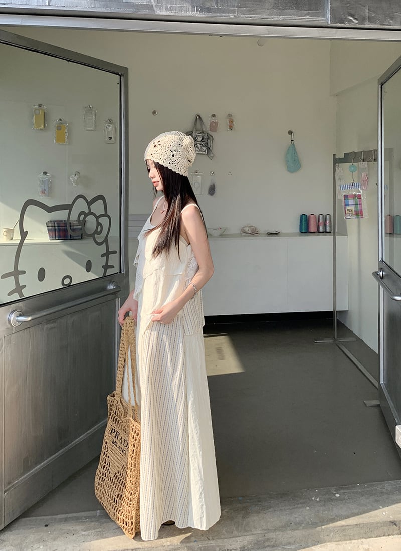 【dress】切り替えキャミワンピース　M25319