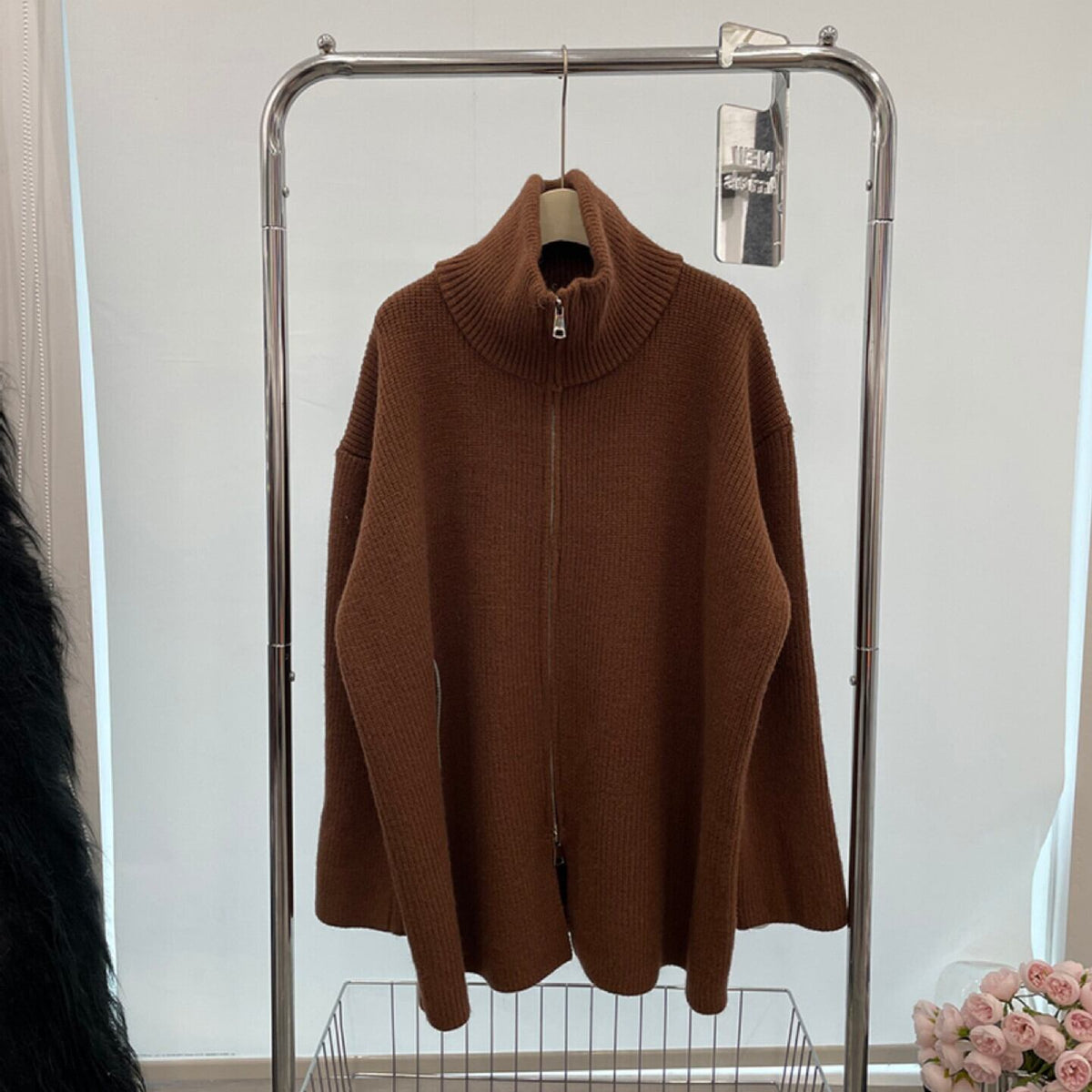 【outer】ニットカーデ　M27278
