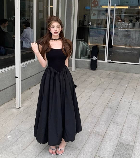 【dress】バックで綺麗キャミワンピース G21311