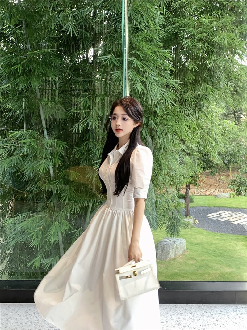 【dress】シャツワンピース　M24668