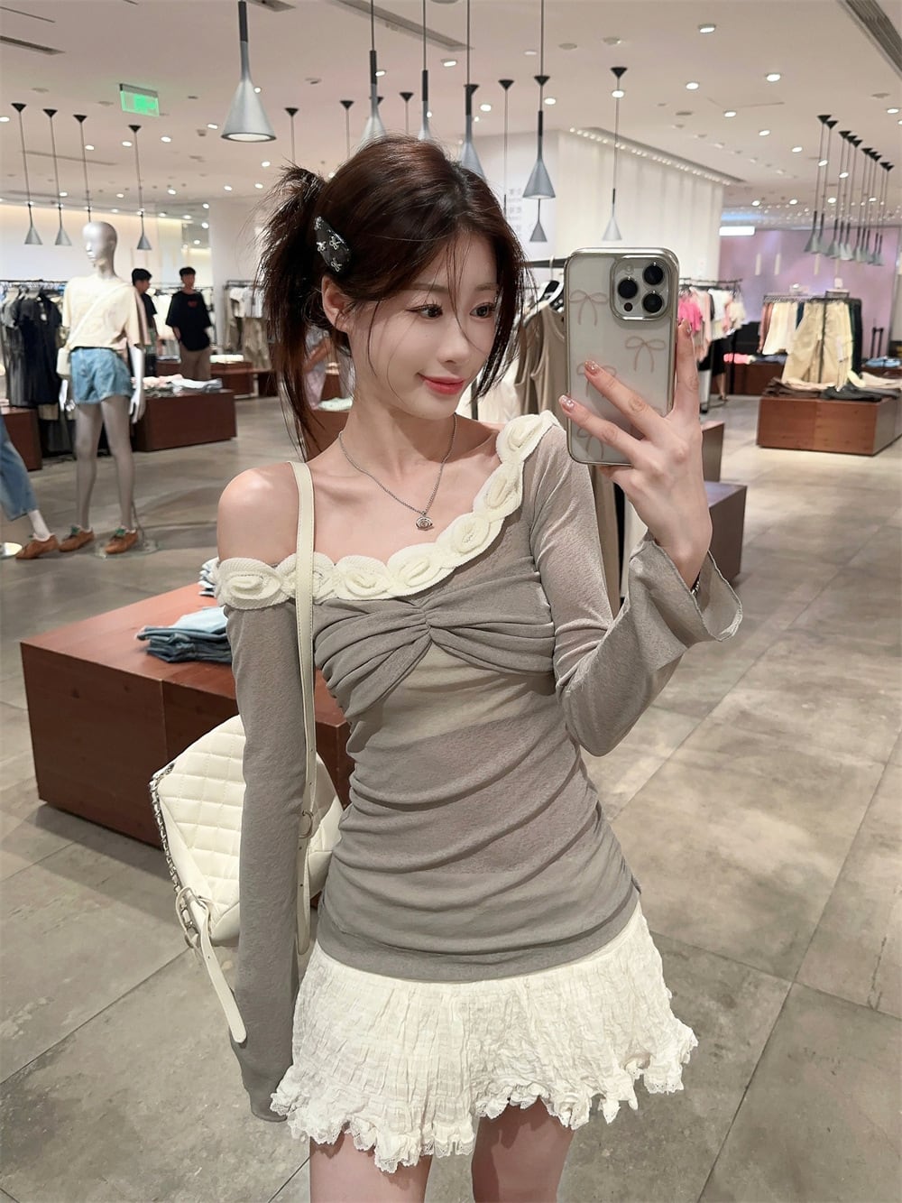 【tops】立体フラワートップス　M25541