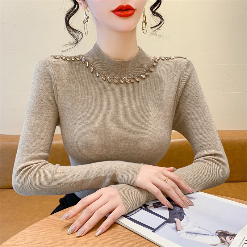 【tops】不規則 イレギュラーニットトップス　M27627