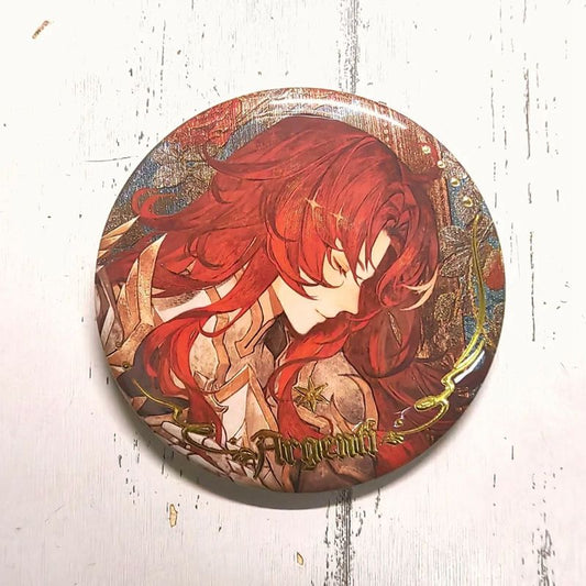 【GOODS】崩壊スターレイル アルジェンティ 缶バッジ Q2171