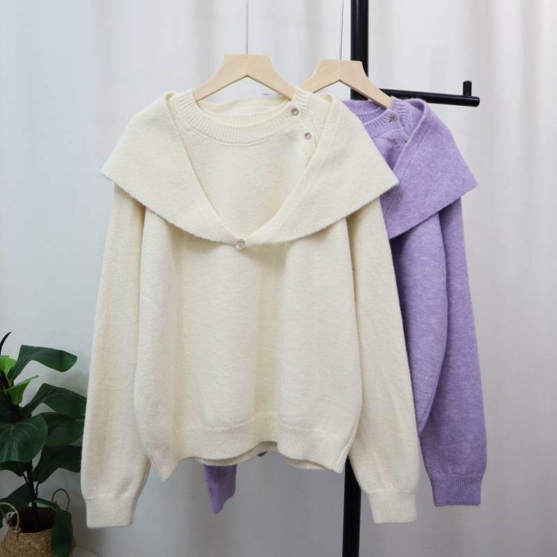 【tops】ニットセーター　M29055