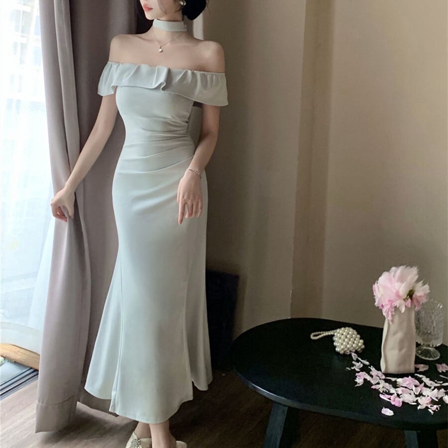 【dress】マーメイドワンピース　M24560