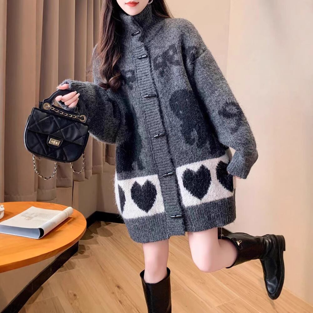 【outer】ニットカーデ　M28167