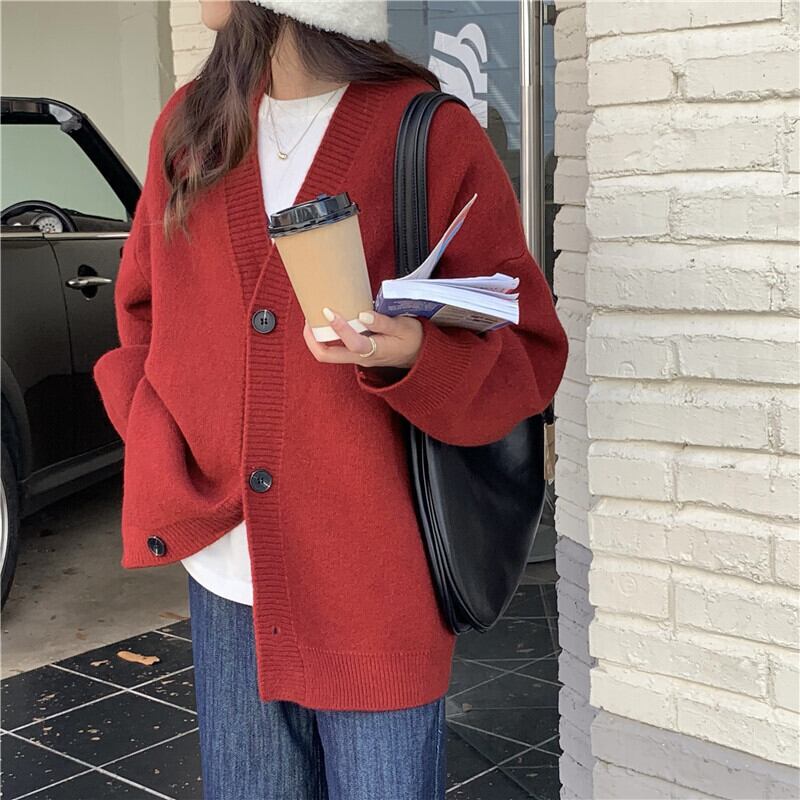 【outer】ニットカーデ　M17962