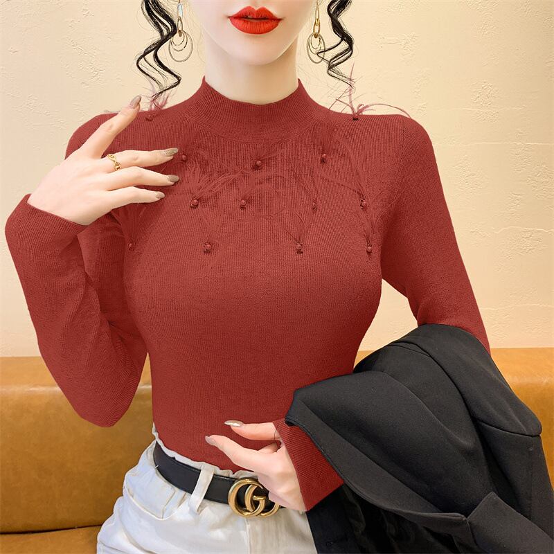 【tops】ニットトップス　M27701
