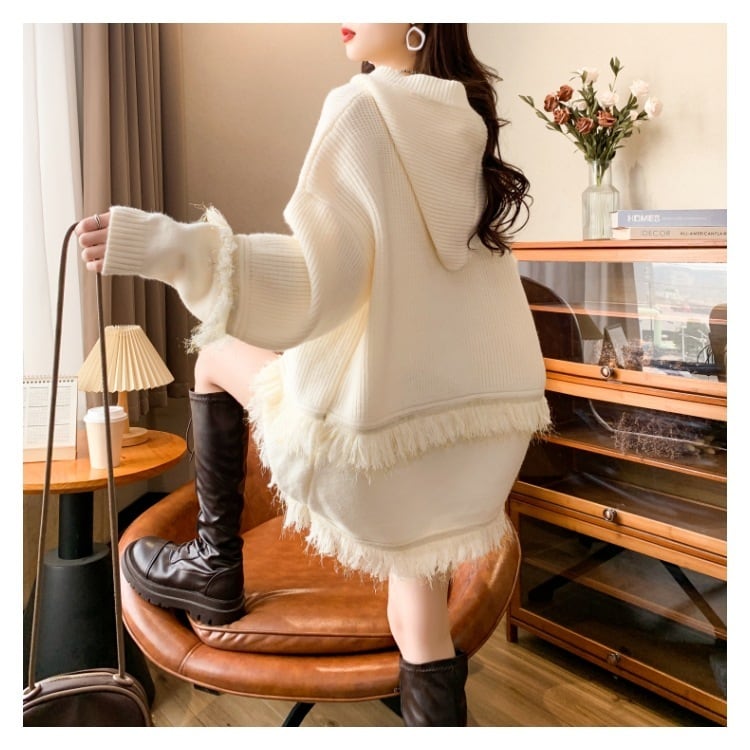 【outer】ニットカーデ　M26028