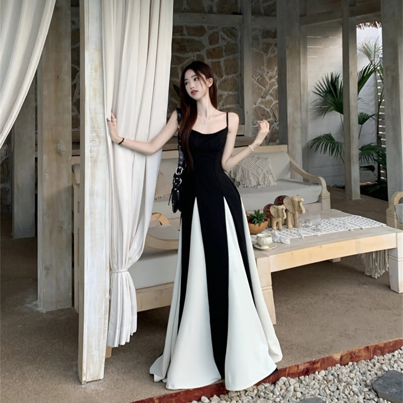 【dress】配色キャミワンピース　M29812