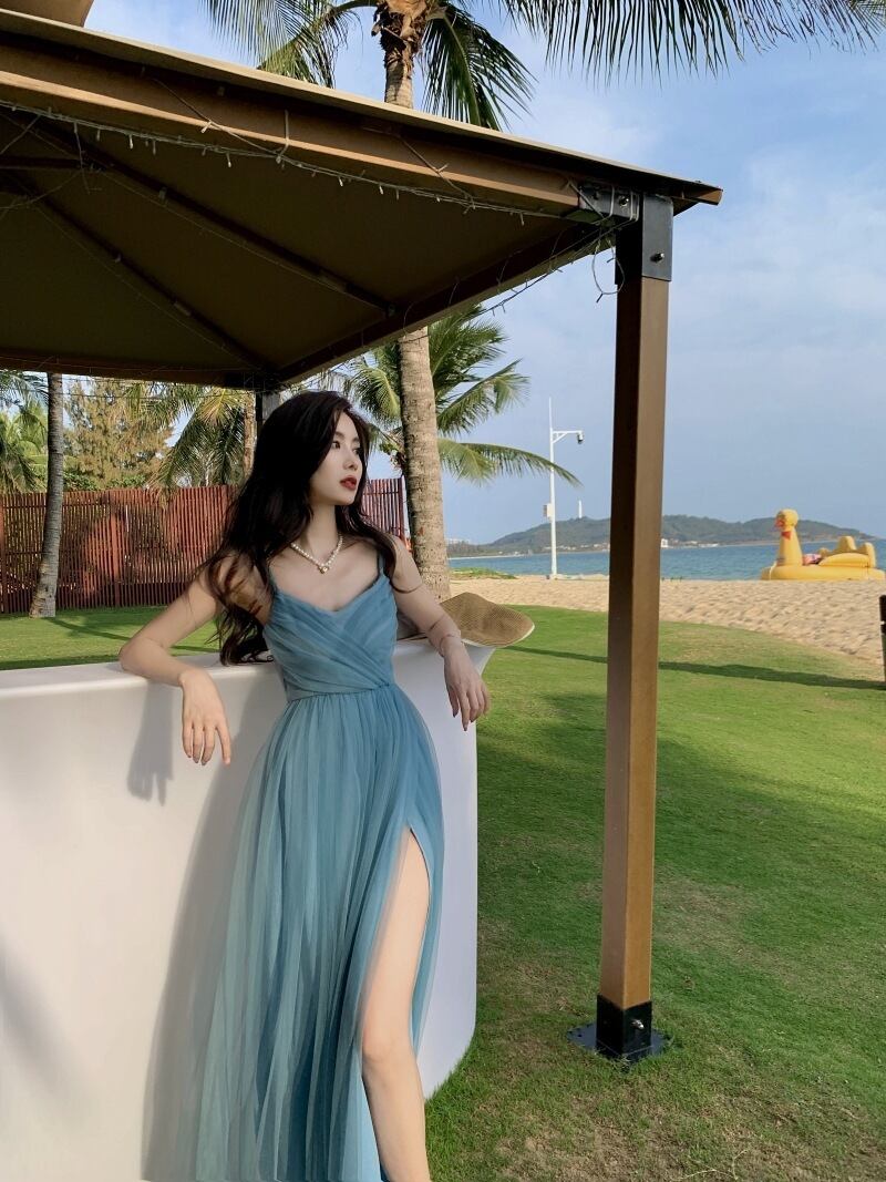 【dress】メッシュキャミワンピース G20474