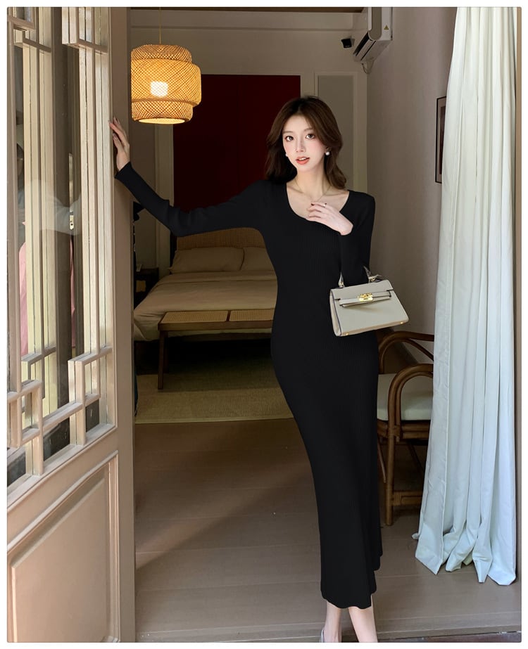 【dress】ニットワンピース　M25332