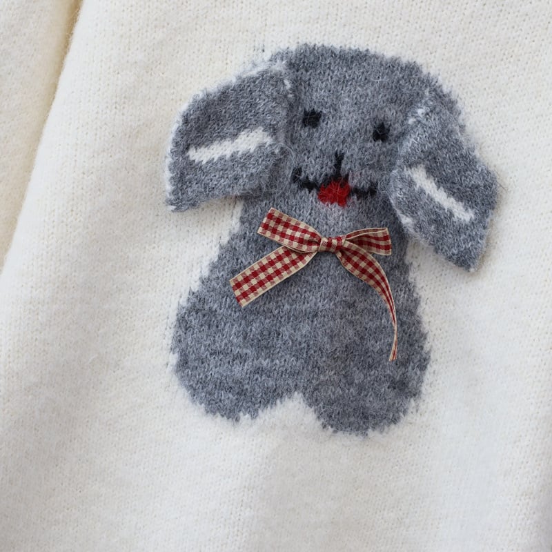 【tops】クルーネックニットセーター　M27295