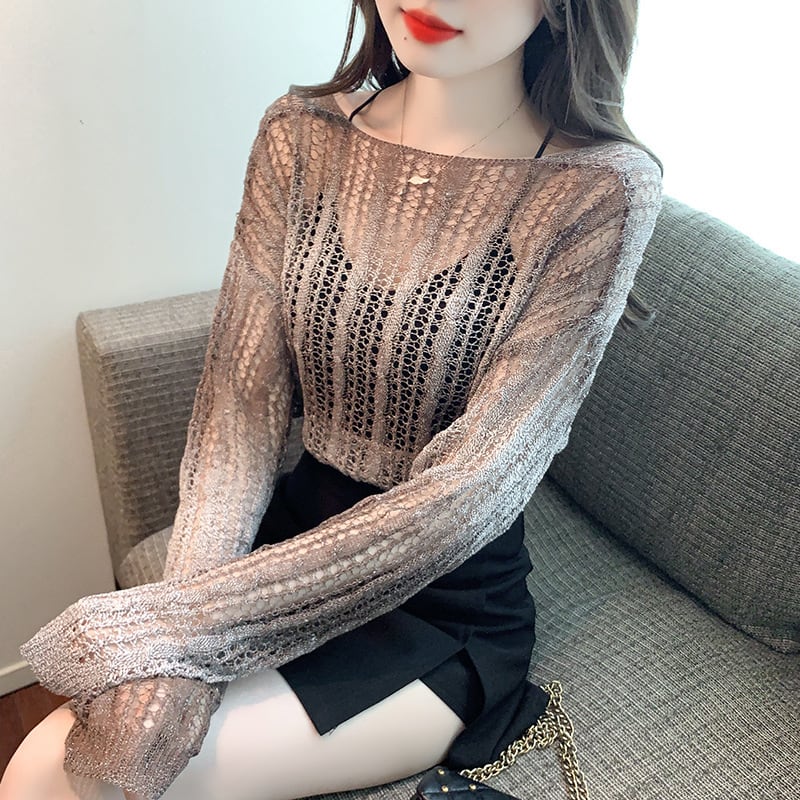 【tops】2WAYクロスカットワークトップス　M25583
