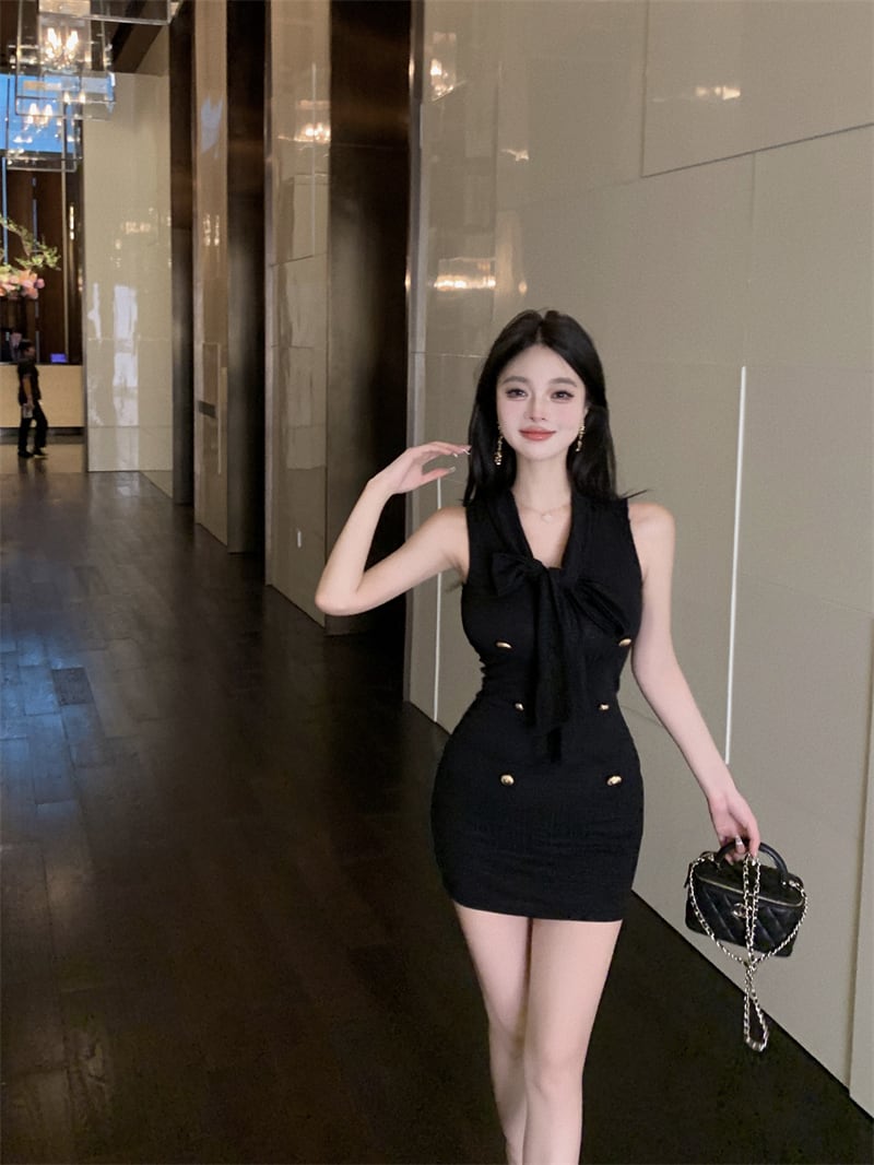 【dress】ノースリーブワンピース　M24504