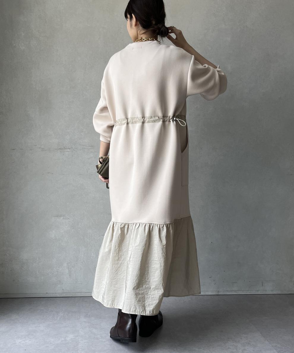 【dress】フレアドッキングカジュアルワンピース　N2899