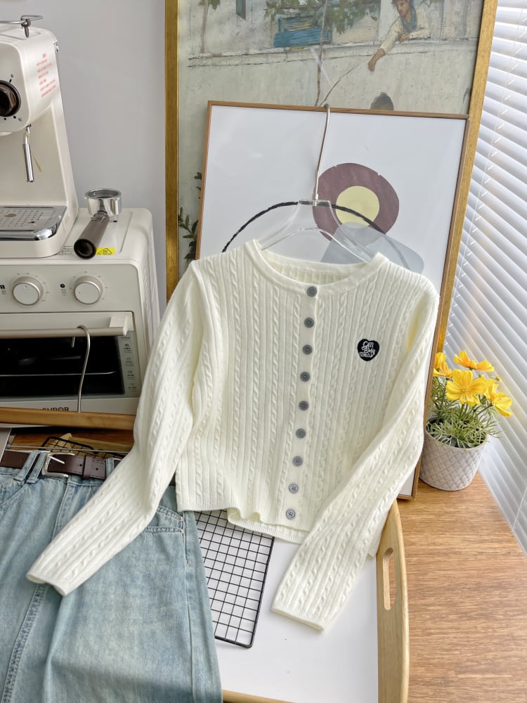 【outer】ニットカーデ　M25405