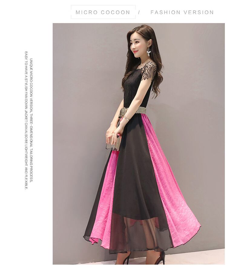 【dress】ファッション気質満点エレガントプリント体型カバー着痩せワンピース G0533