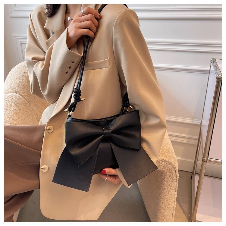 【小物】リボン秋冬新作オシャレファッションメッセンジャーバッグ G3485