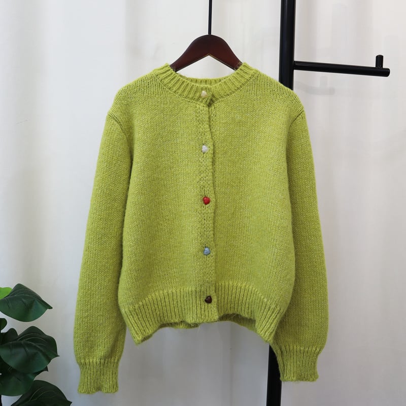 【outer】ニットカーデ　M25669