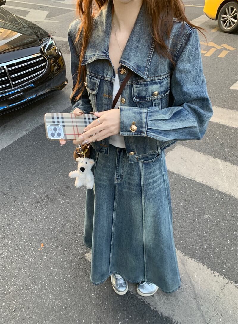【set】デニムセット　M29806