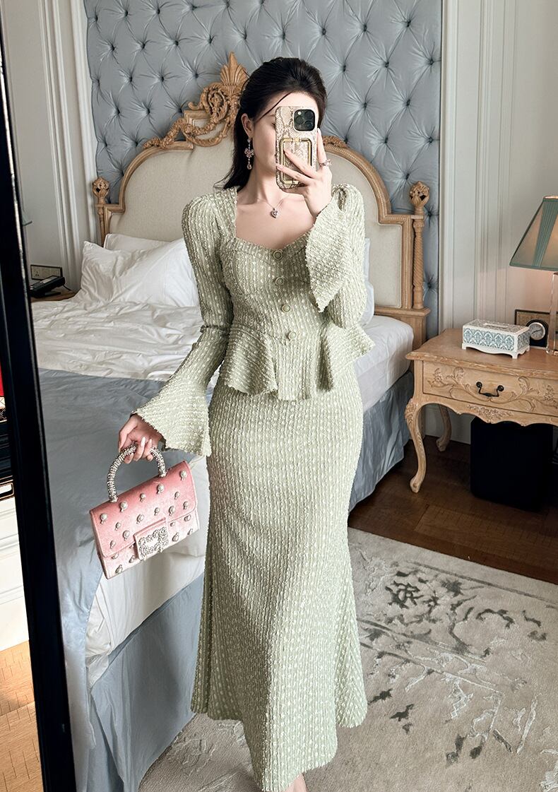 【dress】ドッキングデートワンピース　M27512