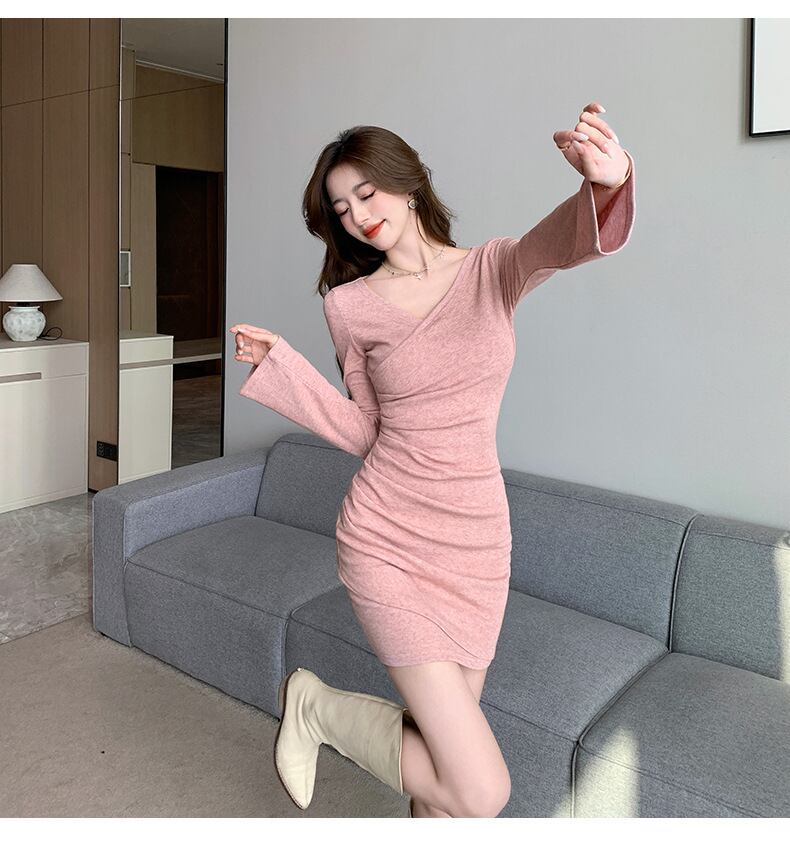 【dress】ニットワンピース　M19051