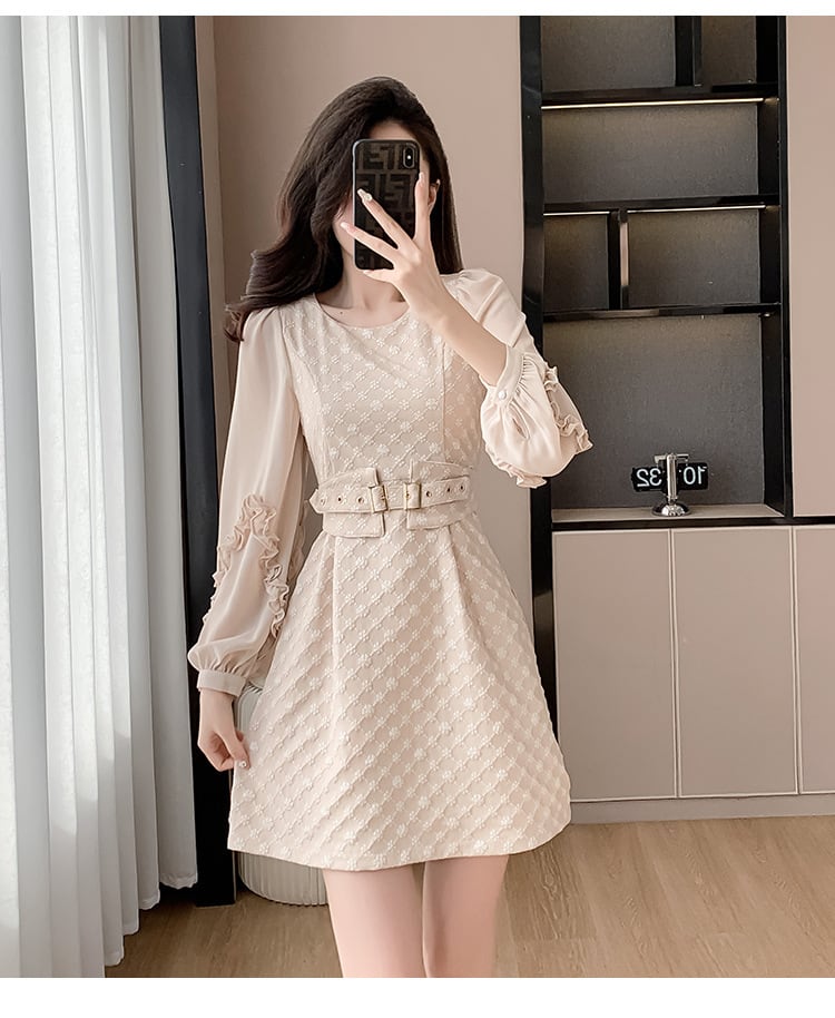 【dress】フランス風Aラインワンピース G19631