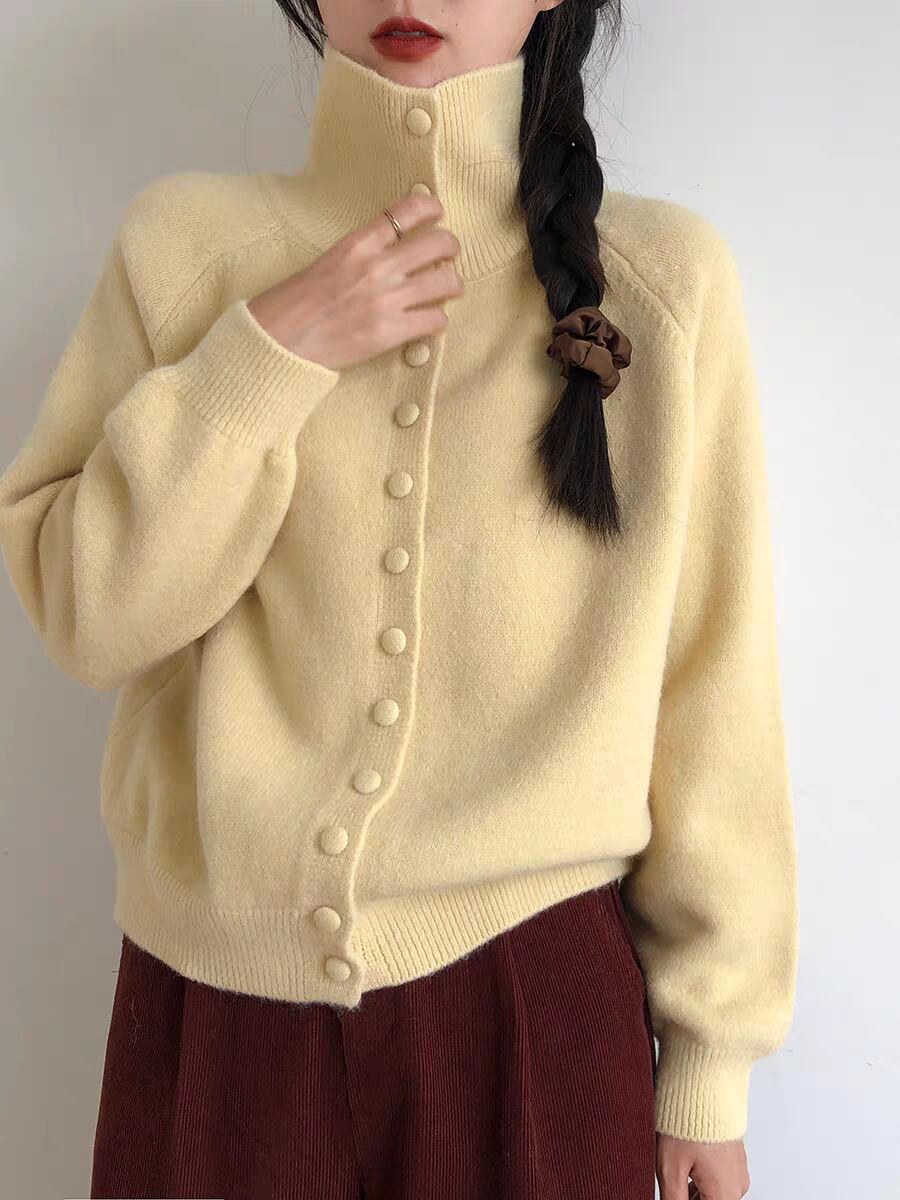 【outer】ニットカーデ　M28913