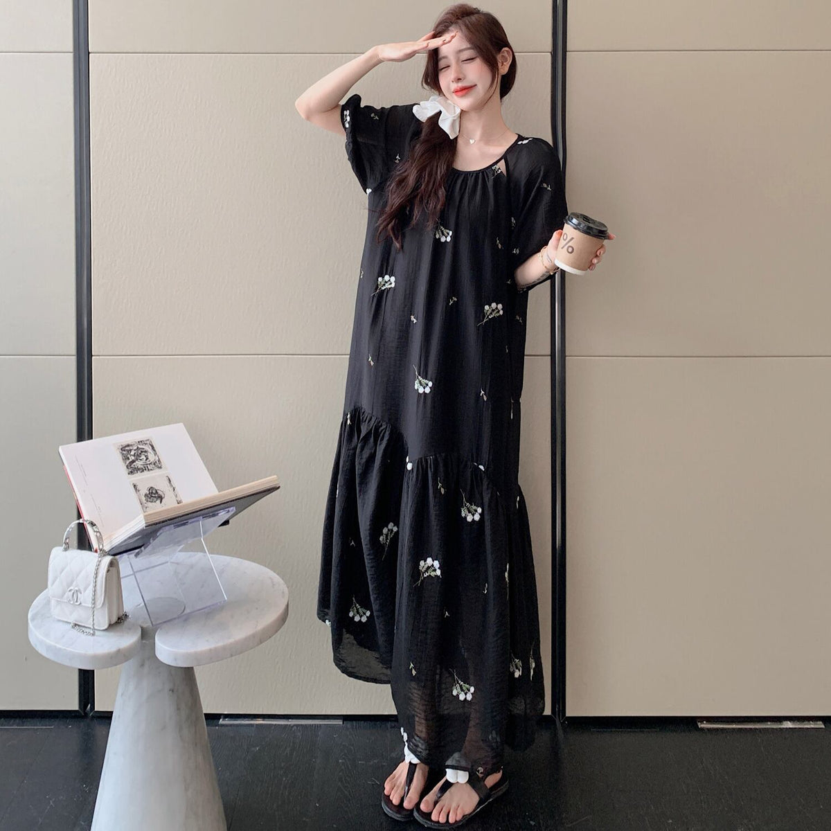 【dress】カジュアルワンピース　M25325