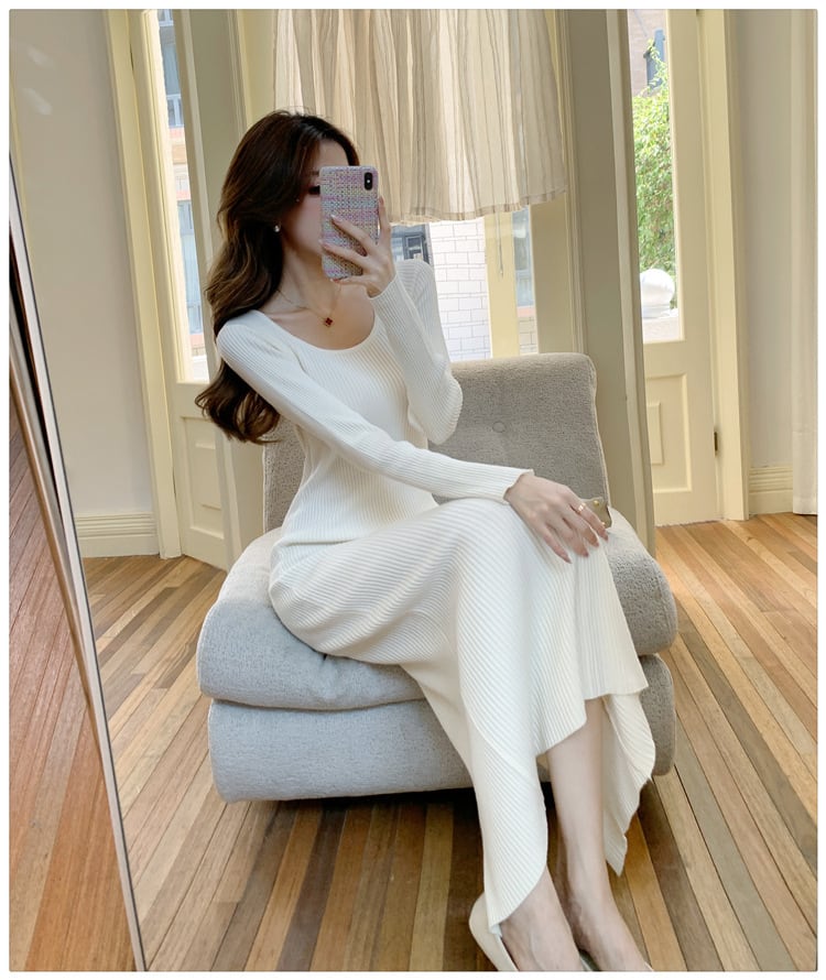 【dress】ニットワンピース　M25332