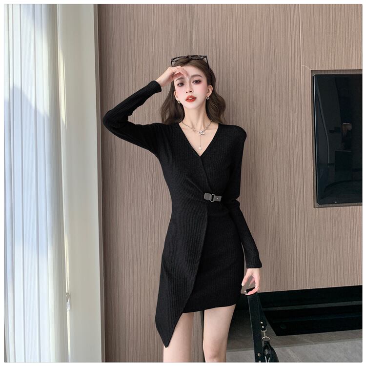 【dress】ニットワンピース　M18563