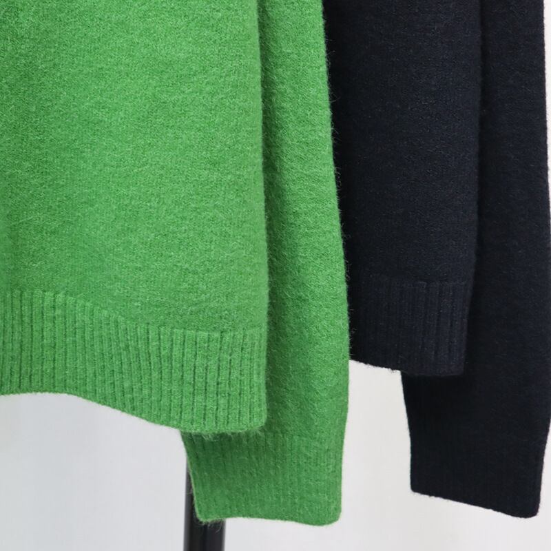 【outer】ファスナーニットカーデ　M27437