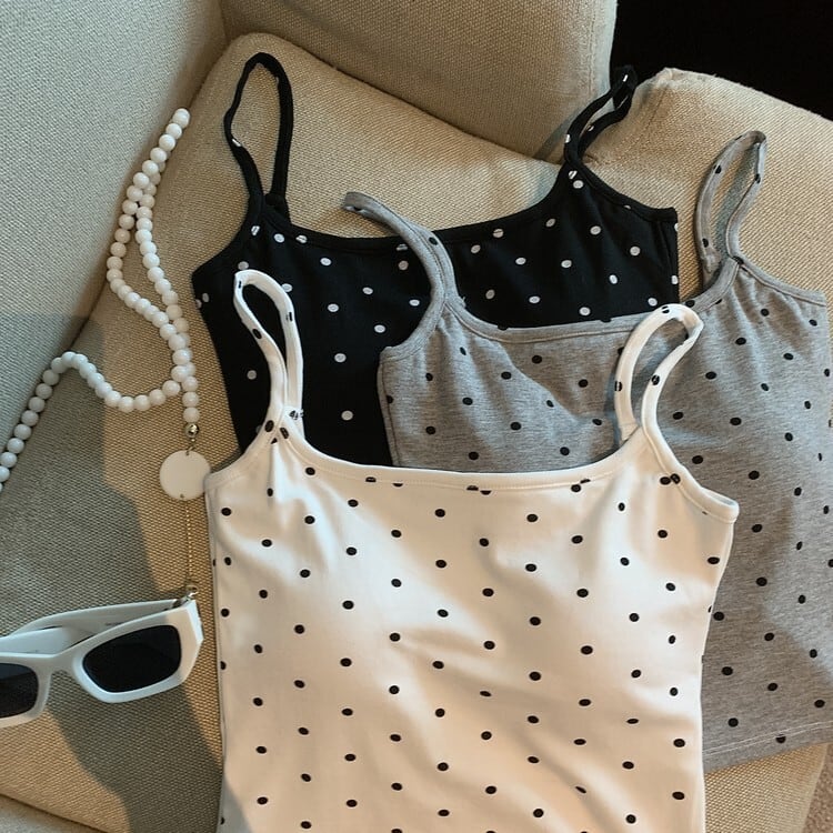 【【tops】カップ付きキャミソール　M23977
