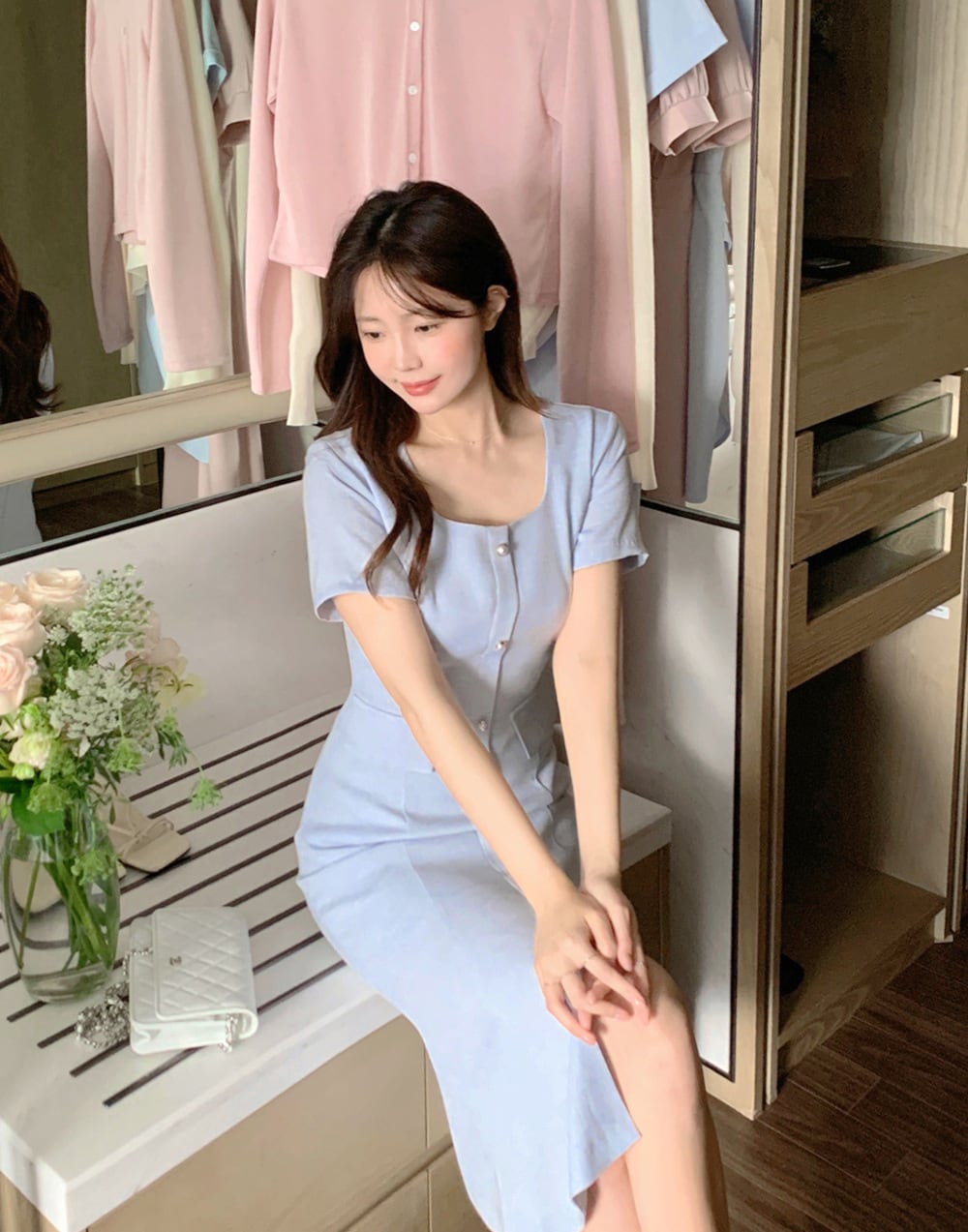 【dress】マーメイドワンピース　M24722