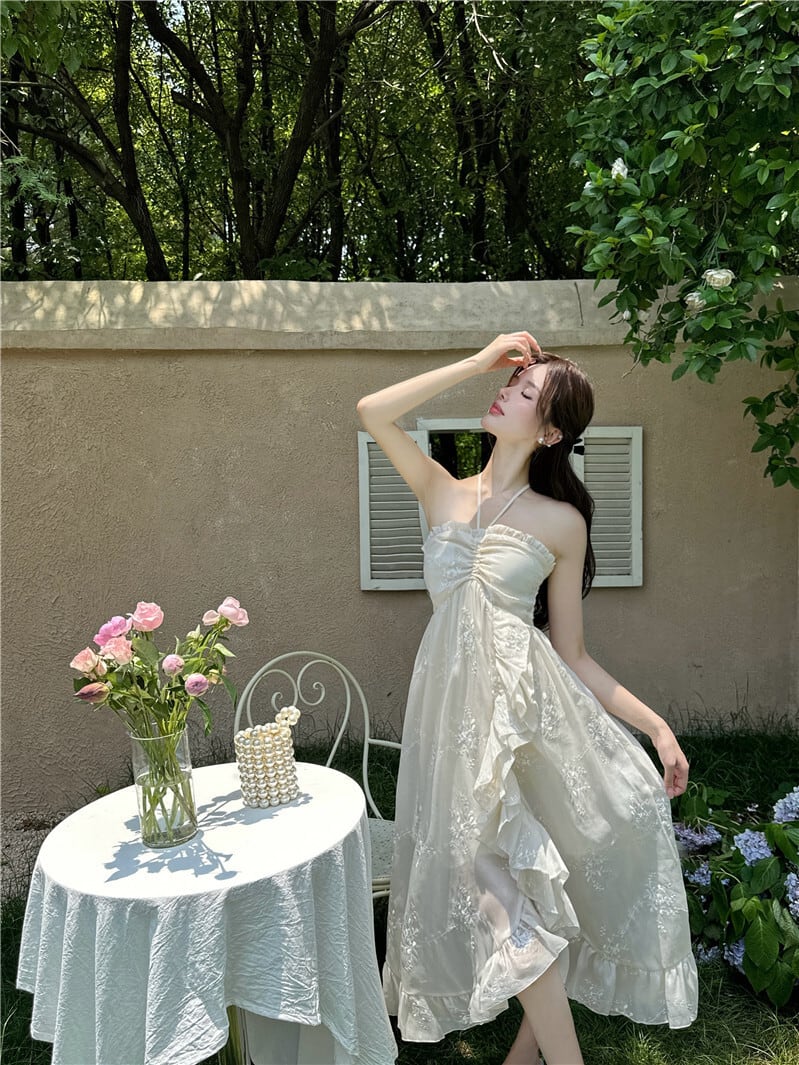 【dress】バックレスワンピース　M25186