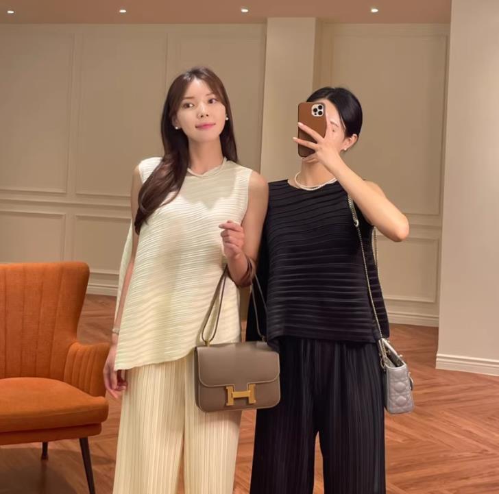 【set】イレギュラータンクトップ+ガウチョパンツ２点セットF7418