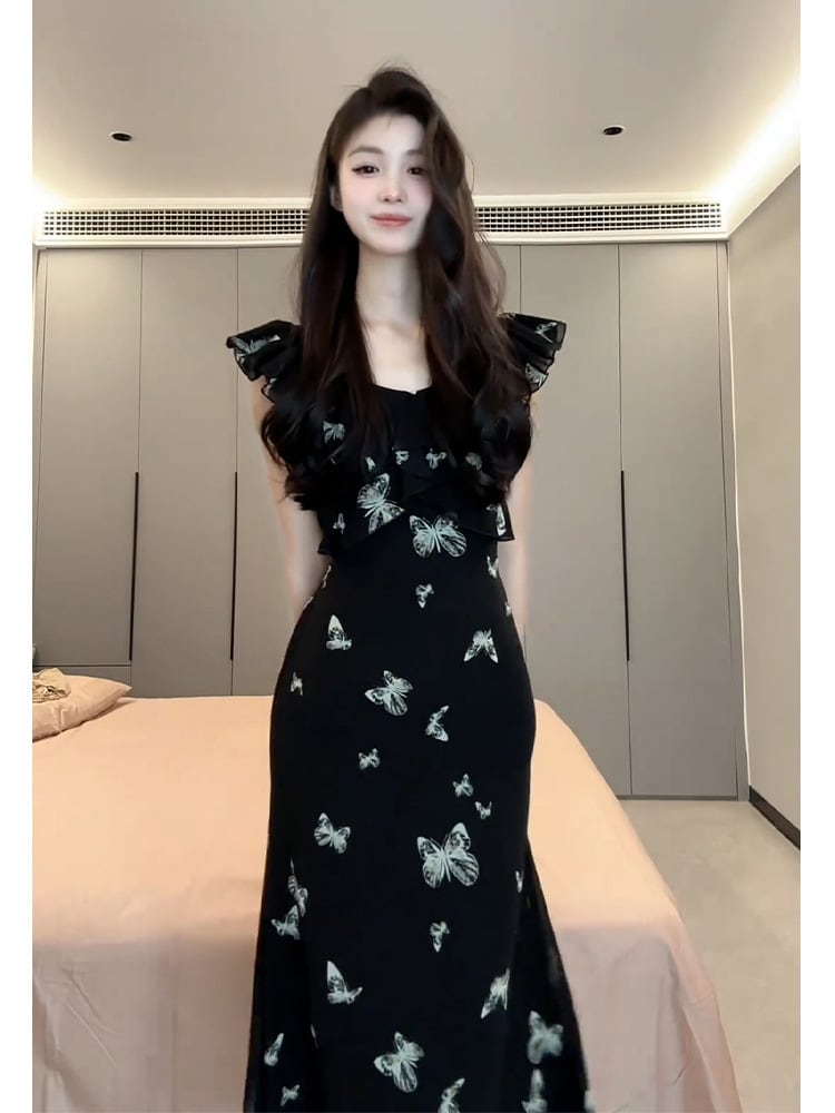 【dress】プリントワンピース　M24606