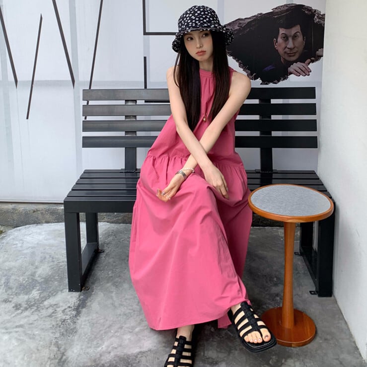 【tops】ノースリーブワンピース　M24804