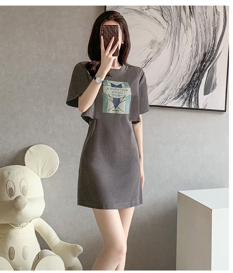 【dress】偽二つ切り替えワンピース G20202