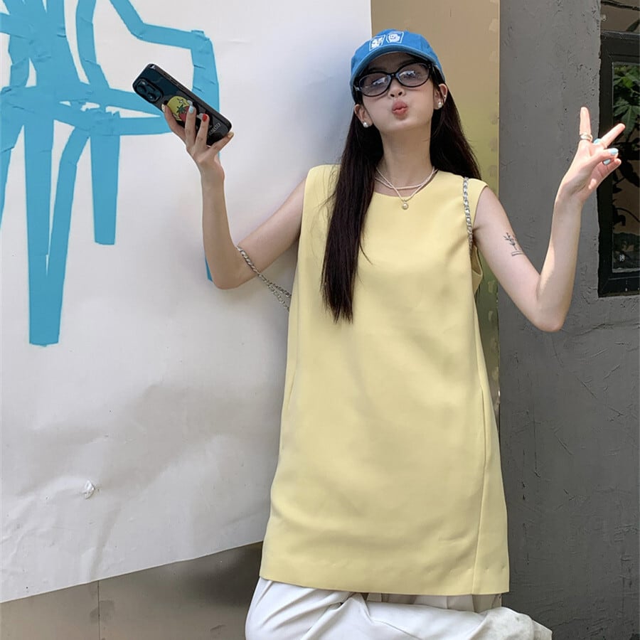 【dress】ノースリーブワンピース　M25333